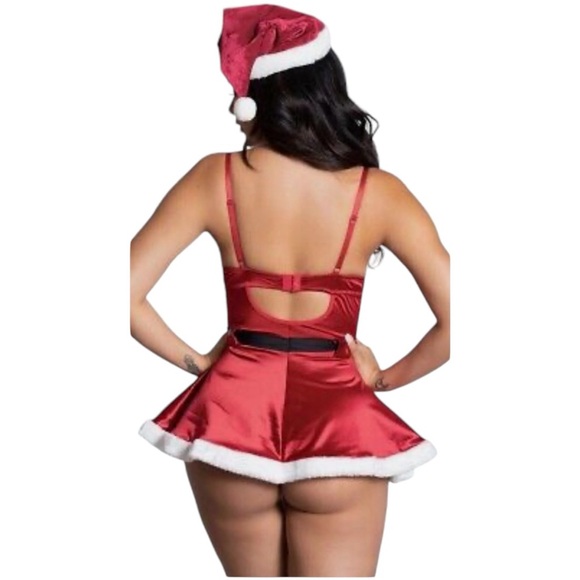 Yandy Holiday Romance Sexy Santa Lingerie Costume NEW NIP - Picture 6 of 8